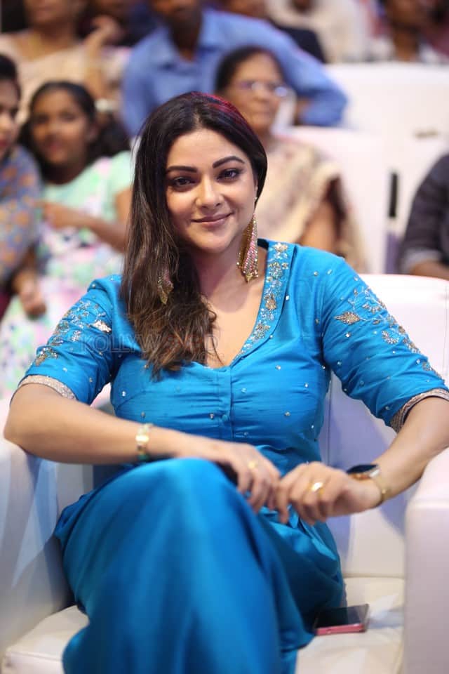 Actress Abhirami at Thug Life Pre Release Event Pictures 08