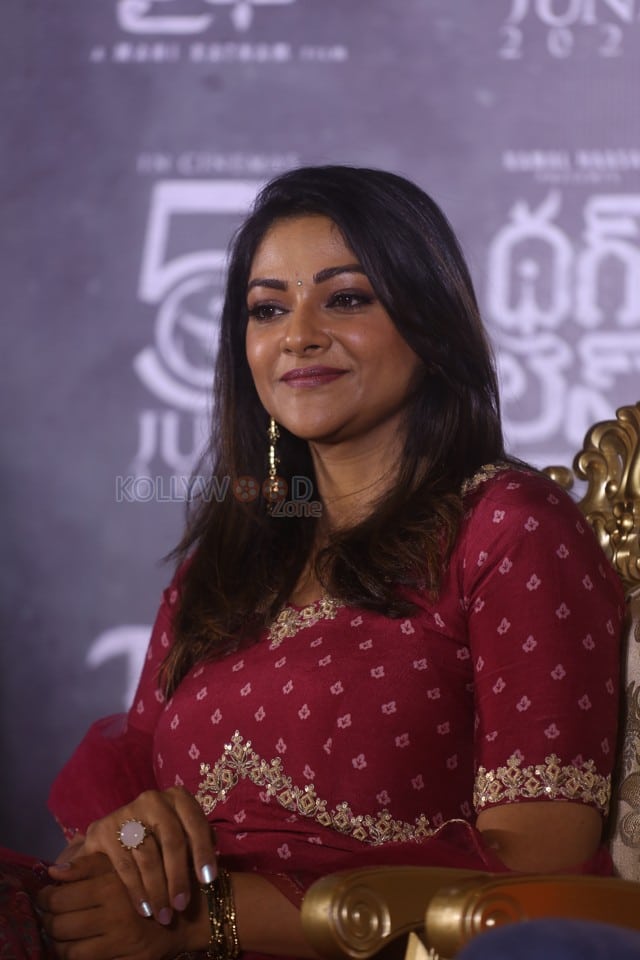 Actress Abhirami at Thug Life Press Meet Photos 01