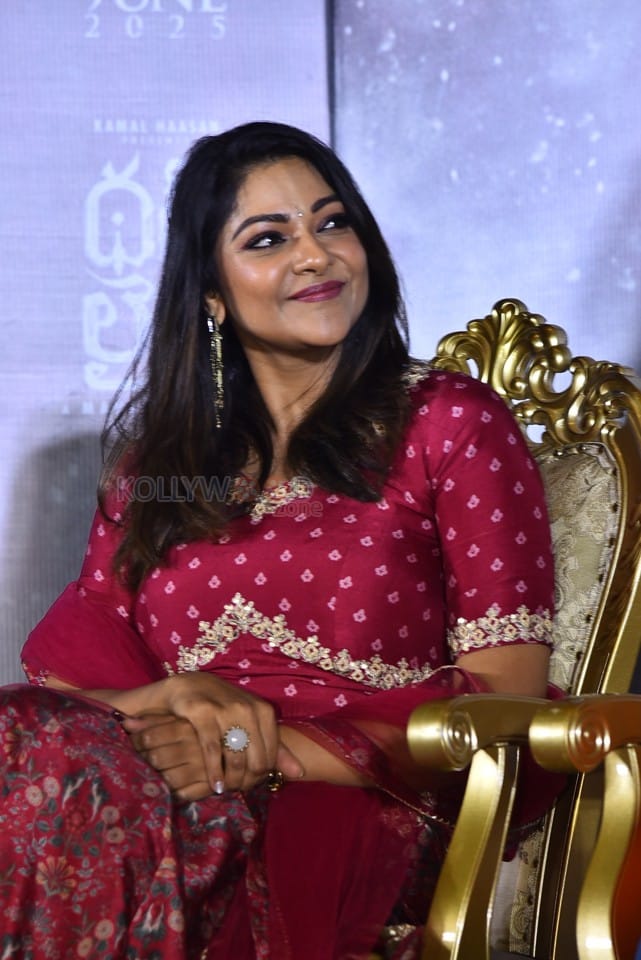 Actress Abhirami at Thug Life Press Meet Photos 07
