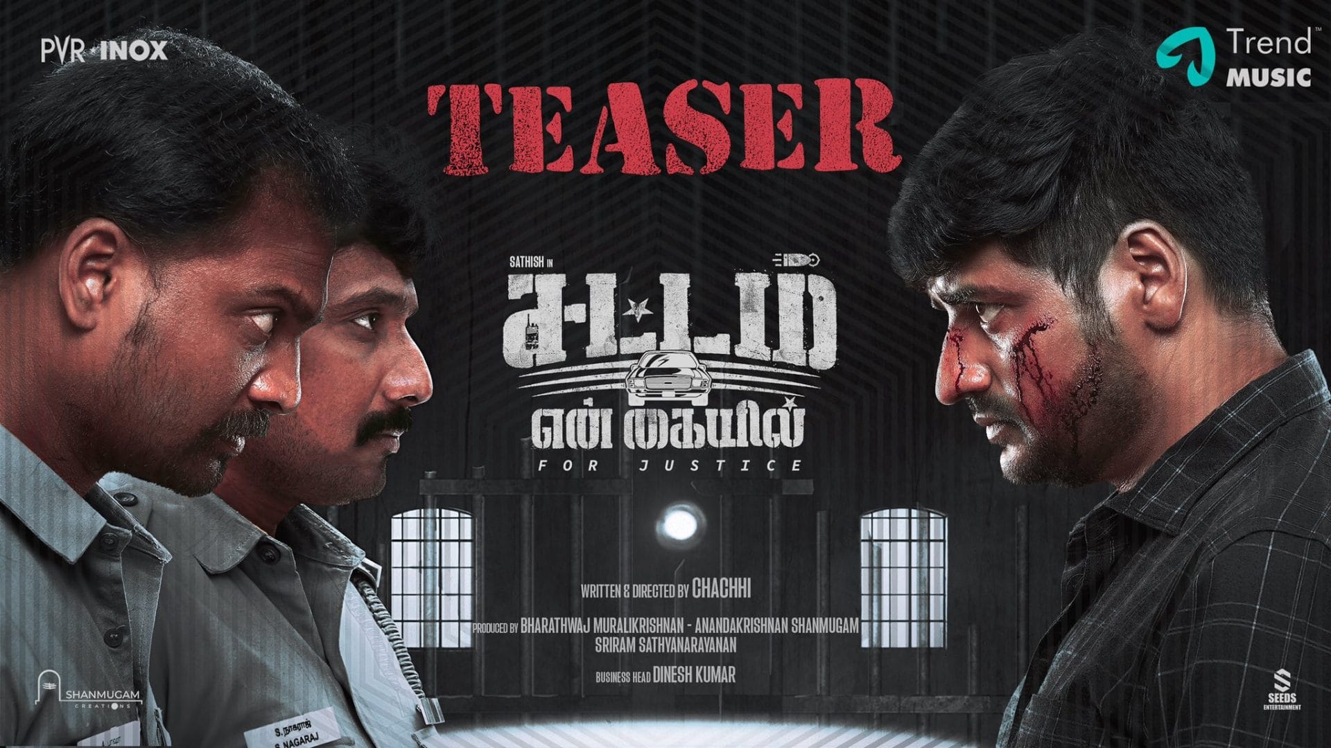 Sathish’s Sattam En Kaiyil Teaser: An Ordinary Man Entangled In A Messy Situation!