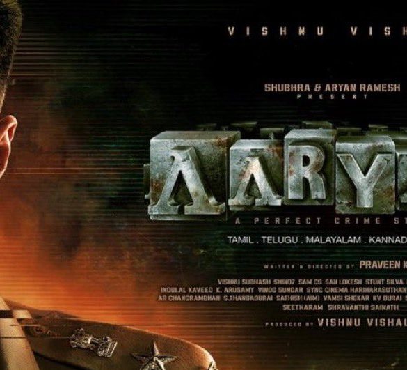 Shoot Resumes For Vishnu Vishal’s Aaryan!
