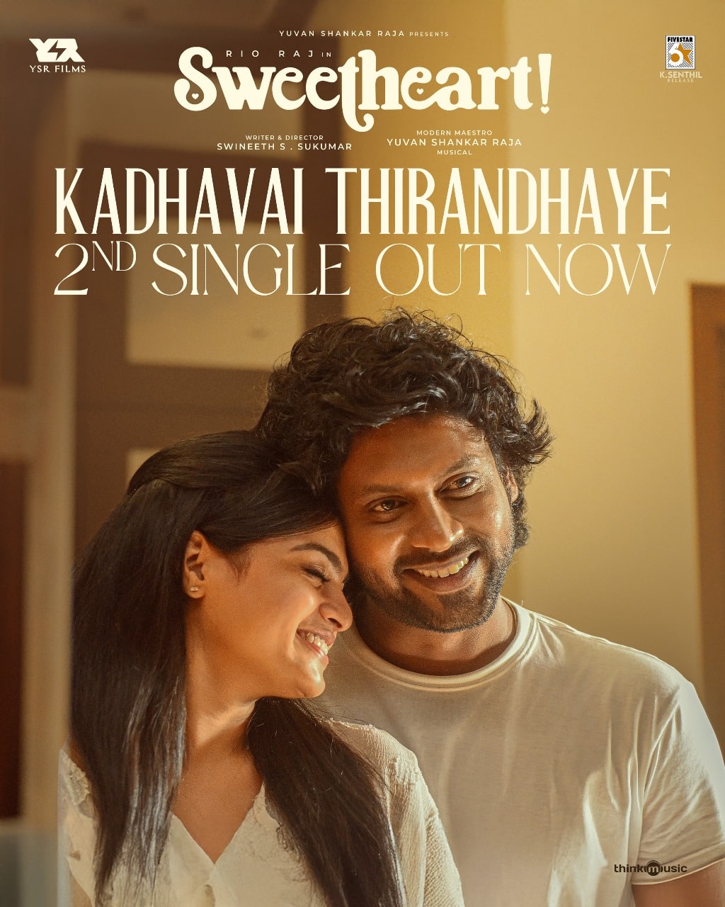 Second Single ‘Kadhavai Thirandhaye’ From Rio Raj’s Sweetheart Is Here!