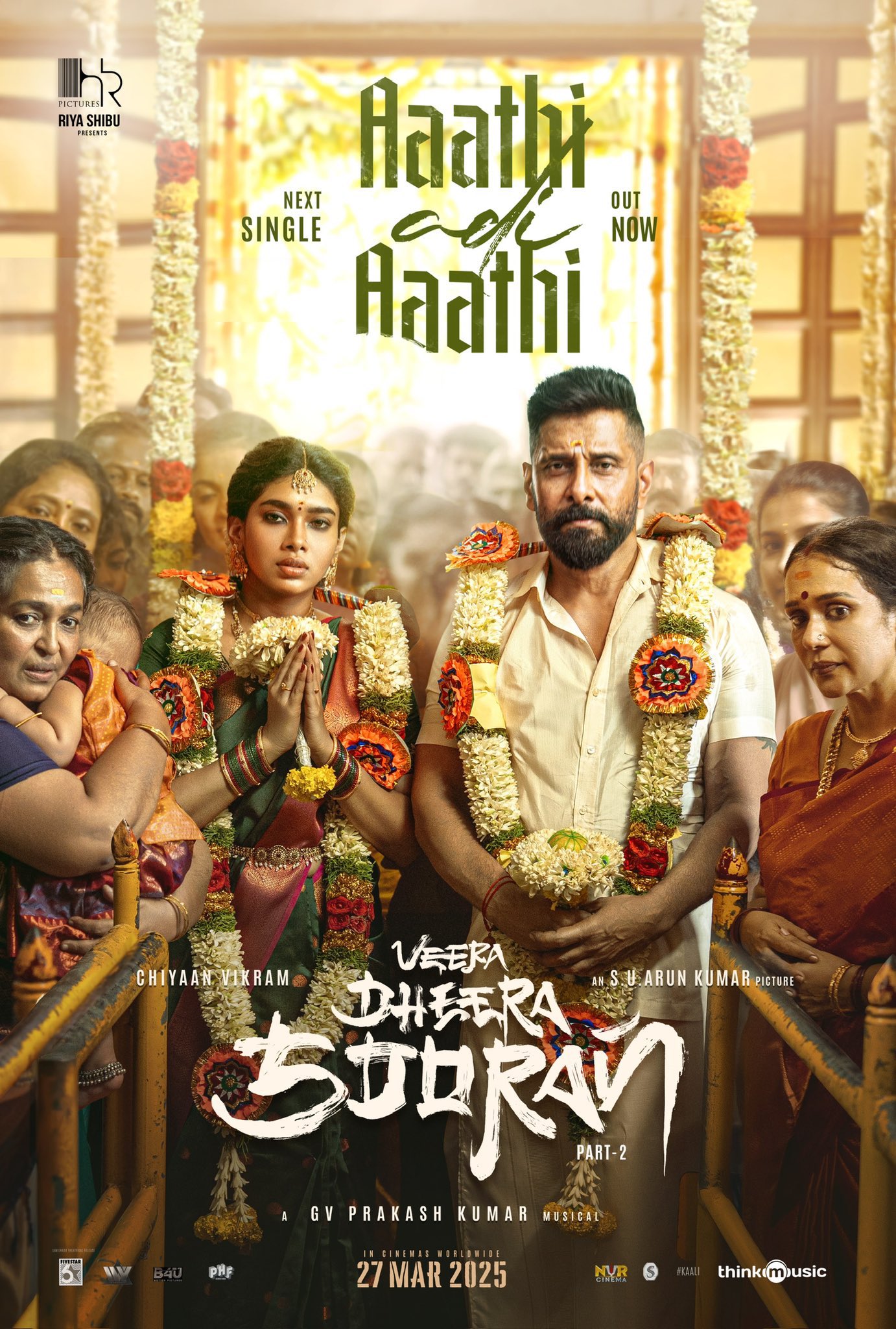 Second Single ‘Aaathi Adi Aaathi’ from Vikram’s Veera Dheera Sooran: Part 2 Is Out!