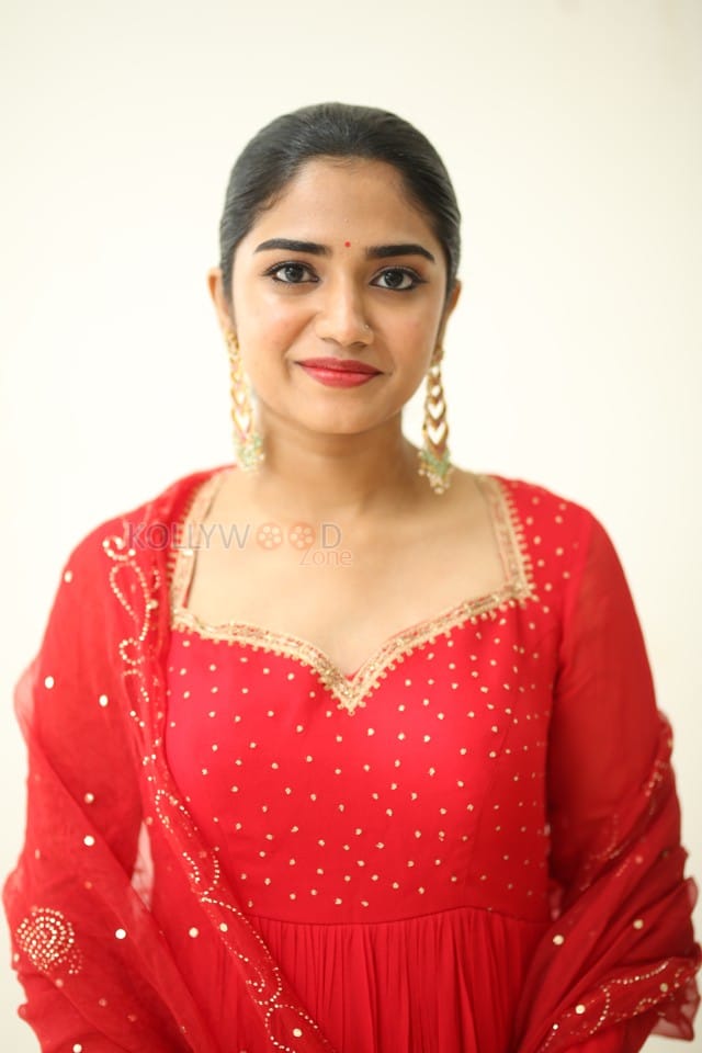Actress Malavika Manoj at Oh Bhama Ayyo Rama Teaser Launch Photos 10