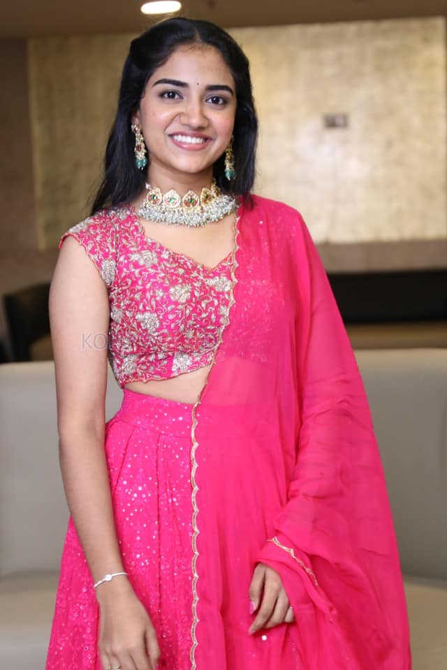 Heroine Malavika Manoj at Oh Bhama Ayyo Rama Movie Pre Release Event Pictures 05