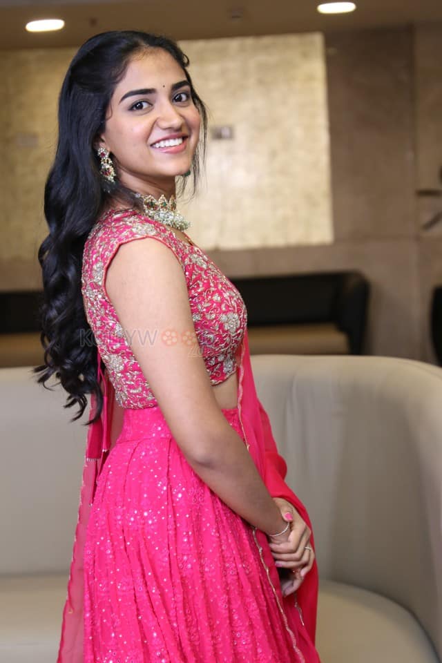 Heroine Malavika Manoj at Oh Bhama Ayyo Rama Movie Pre Release Event Pictures 11