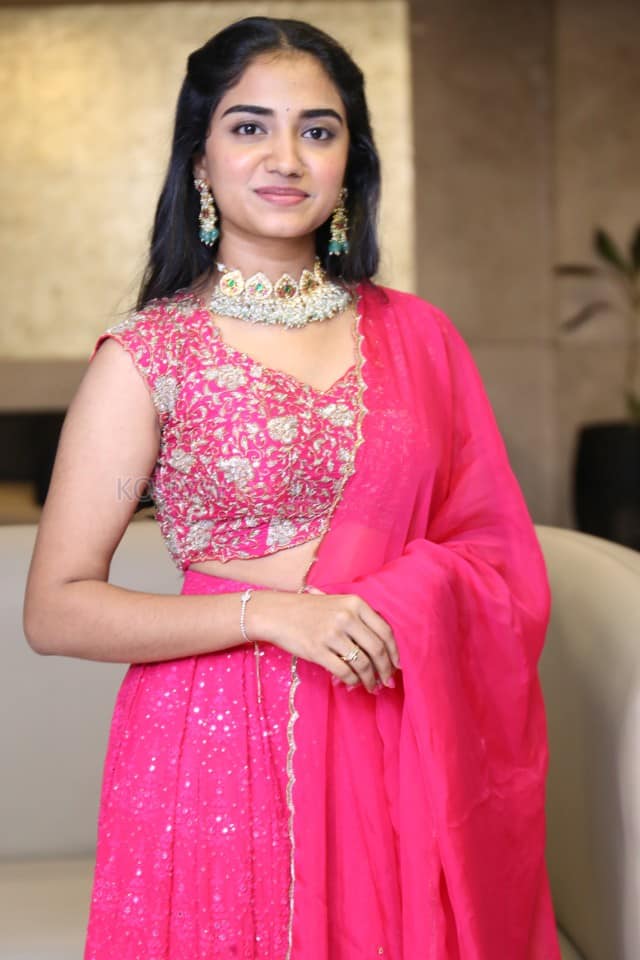 Heroine Malavika Manoj at Oh Bhama Ayyo Rama Movie Pre Release Event Pictures 23