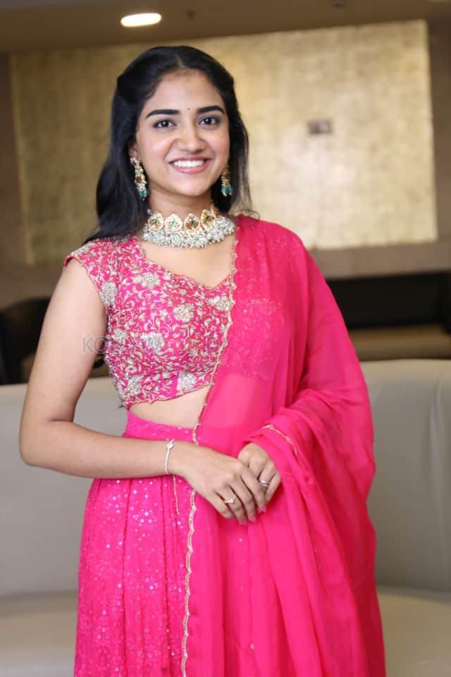 Heroine Malavika Manoj at Oh Bhama Ayyo Rama Movie Pre Release Event Pictures 31