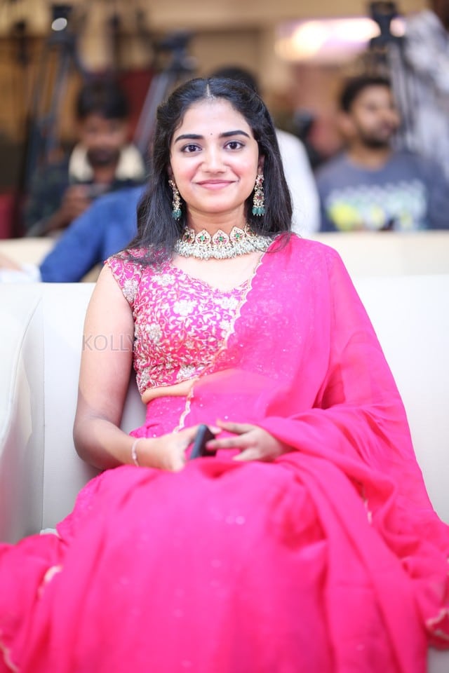 Heroine Malavika Manoj at Oh Bhama Ayyo Rama Pre Release Event Photos 02