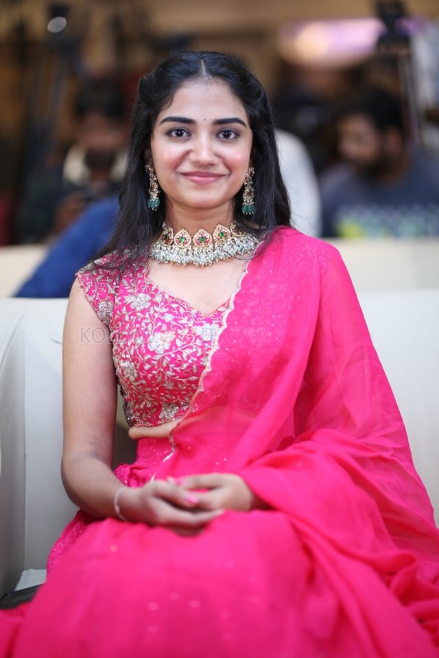 Heroine Malavika Manoj at Oh Bhama Ayyo Rama Pre Release Event Photos 03