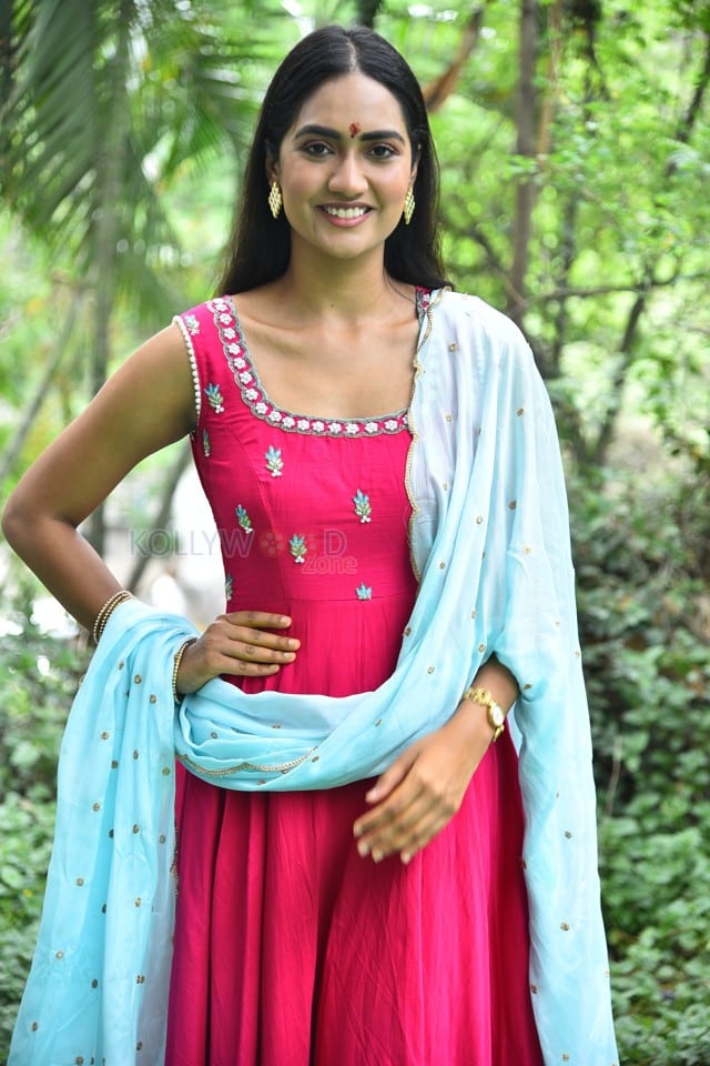 Actress Kajal Choudhary at Ananganaga Movie Success Meet Photos 03