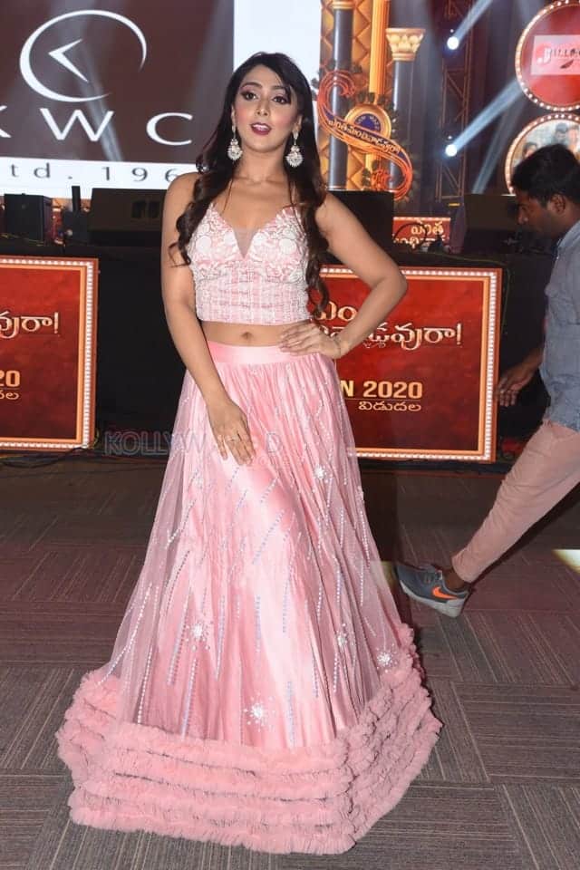 Actress Natasha Doshi At Entha Manchivadavura Pre release Event Pictures 16