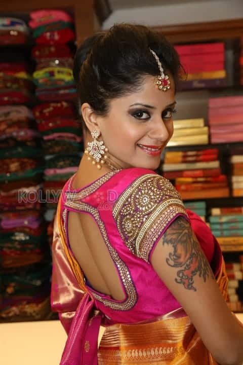 Anukruthi Saree Photos 05