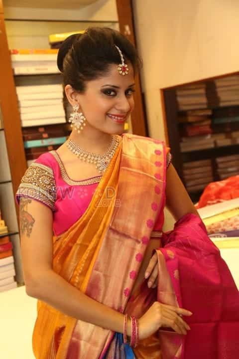 Anukruthi Saree Photos 08