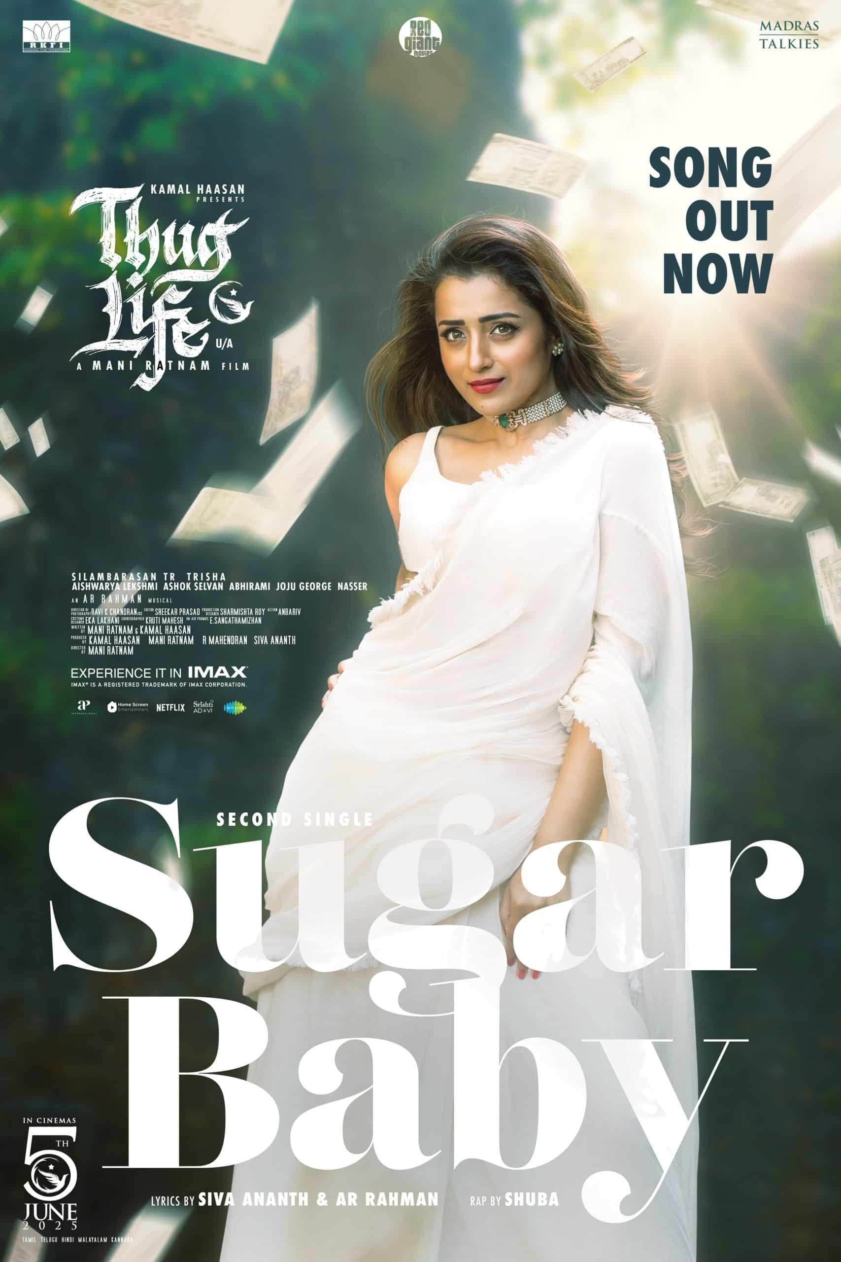 Trisha Krishnan’s ‘Sugar Baby’ From Kamal Haasan’s Thug Life Has Fans Grooving!