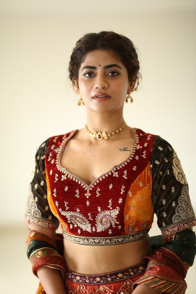 Actress Abhignya Vuthaluru at Viraatapalem Trailer Launch Photos 08