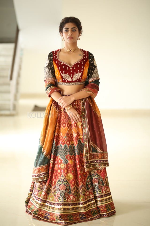 Actress Abhignya Vuthaluru at Viraatapalem Trailer Launch Photos 15