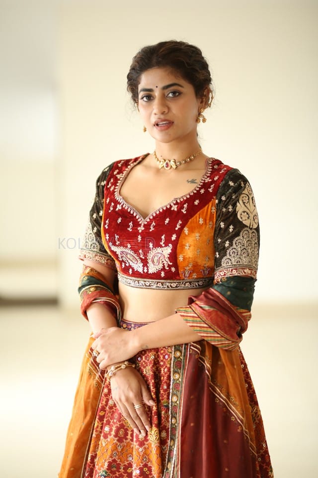 Actress Abhignya Vuthaluru at Viraatapalem Trailer Launch Photos 20