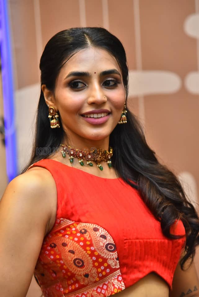 Actress Sapthami Gowda at Thammudu Trailer Launch Photos 10