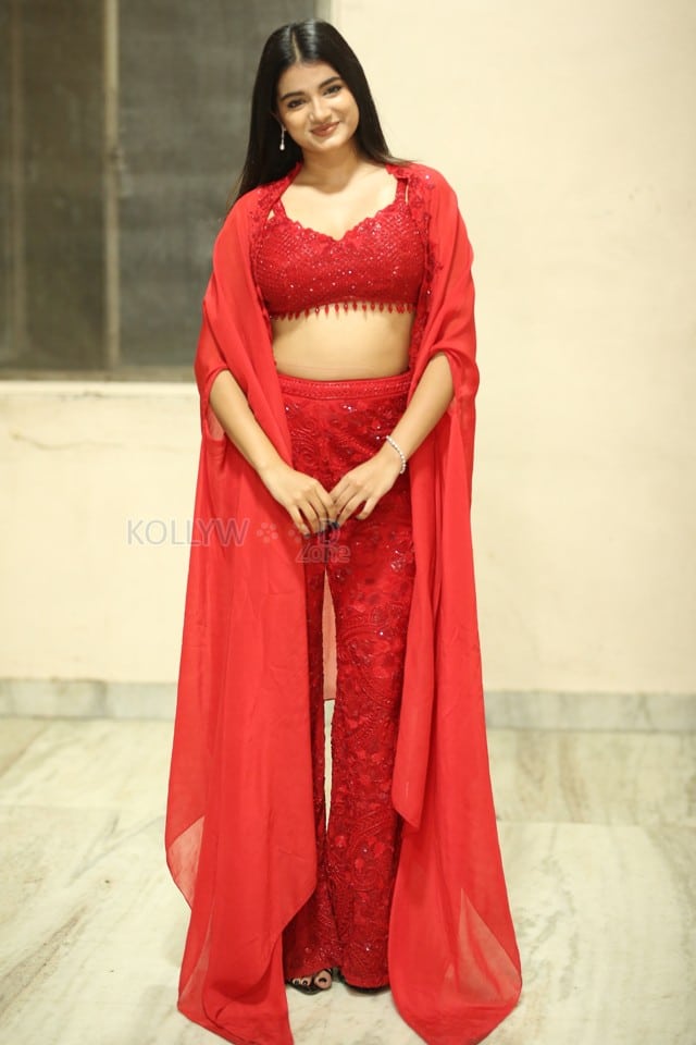 Actress Satwika Jampa at My Love Album Song Launch Photos 07