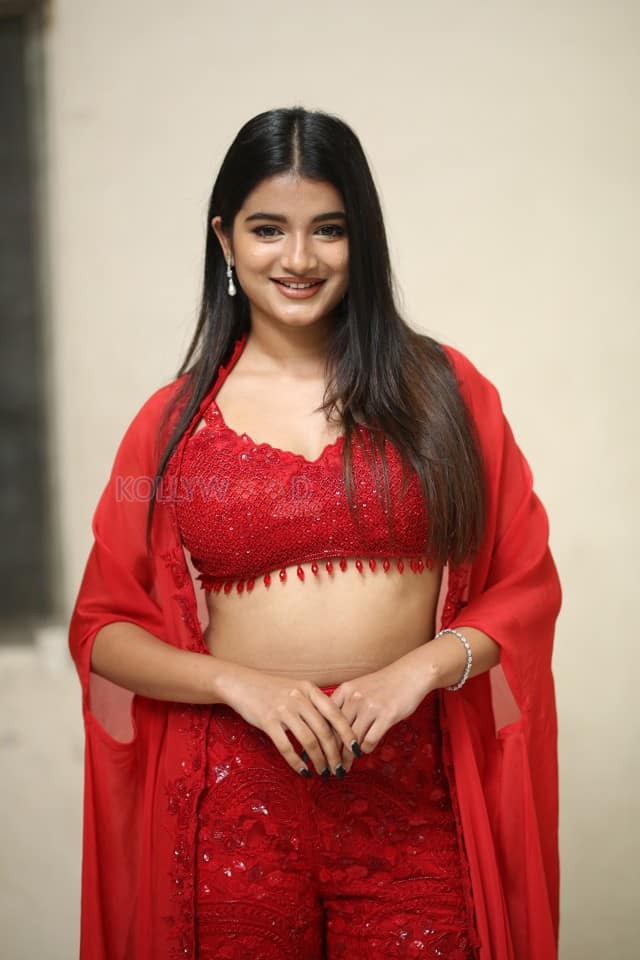 Actress Satwika Jampa at My Love Album Song Launch Photos 10
