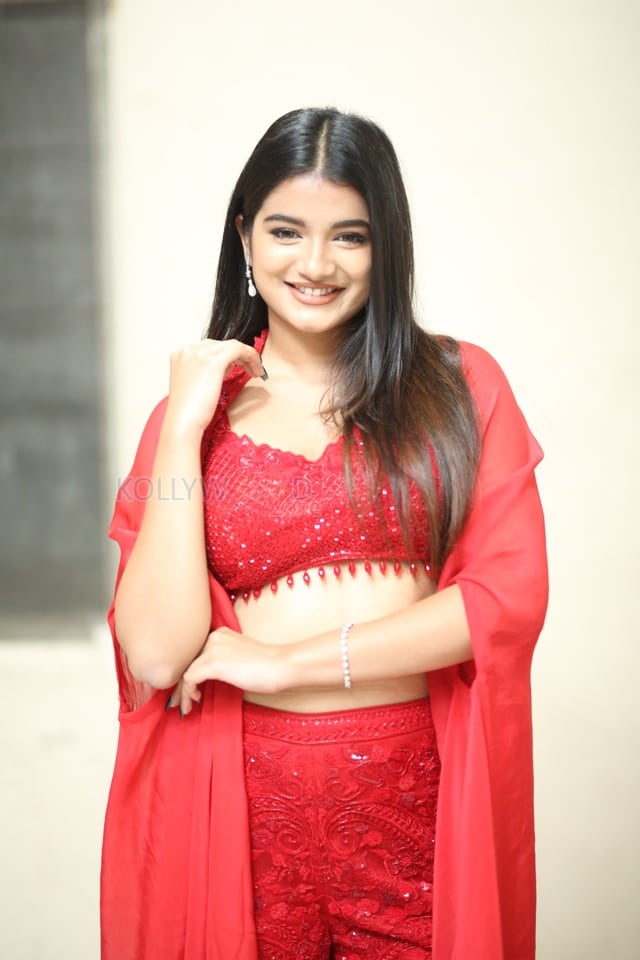 Actress Satwika Jampa at My Love Album Song Launch Photos 12