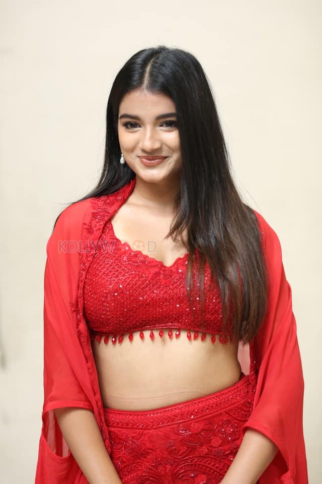 Actress Satwika Jampa at My Love Album Song Launch Photos 13