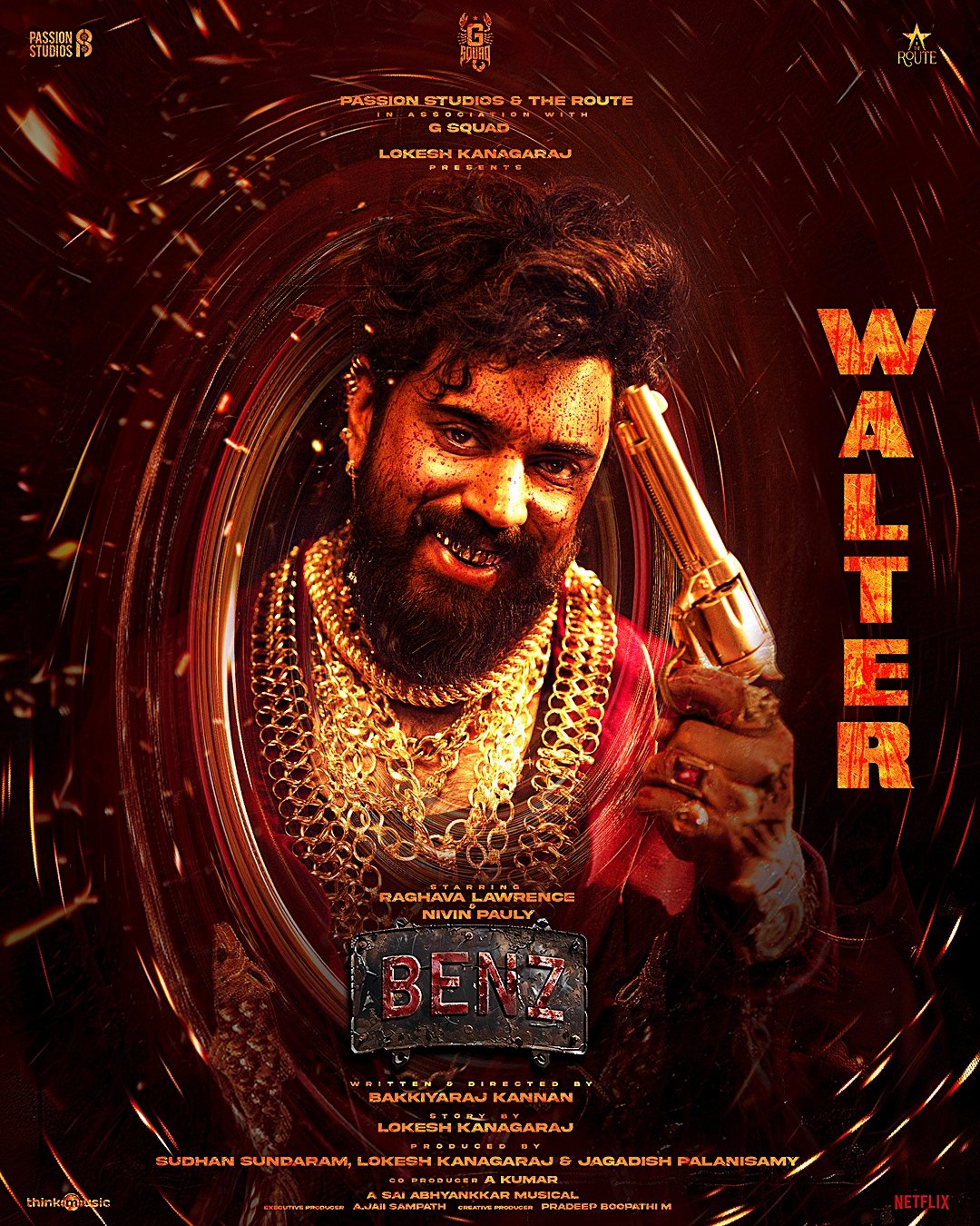 Character Promo Featuring Nivin Pauly From Raghava Lawrence’s Benz Is ...