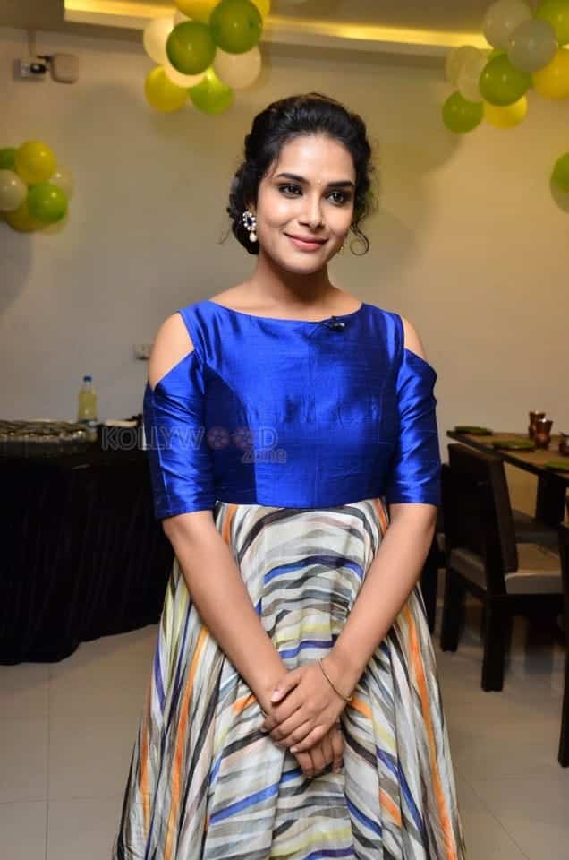 Actress Hari Teja At Junior Kuppana Restaurant Launch Photos 04