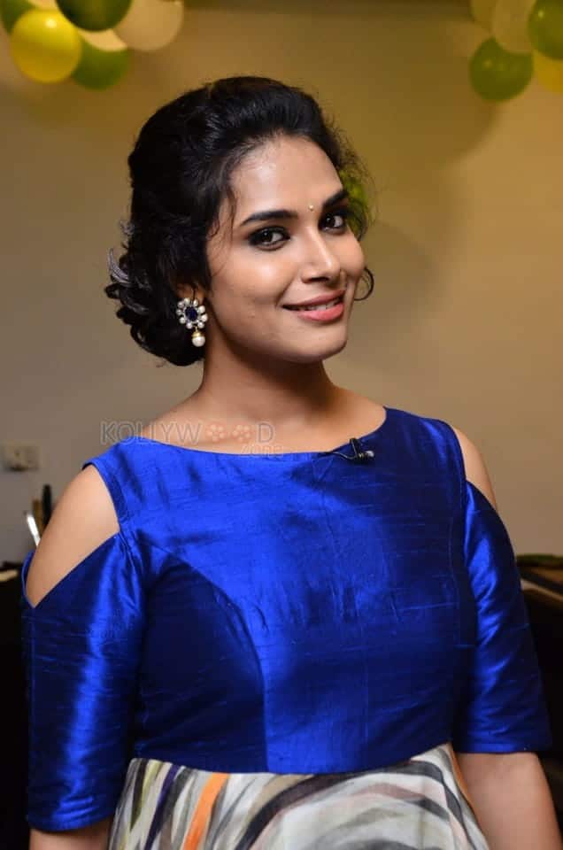 Actress Hari Teja At Junior Kuppana Restaurant Launch Photos 06