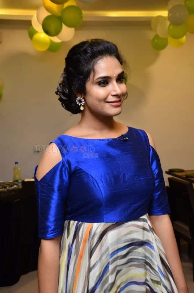 Actress Hari Teja At Junior Kuppana Restaurant Launch Photos 07