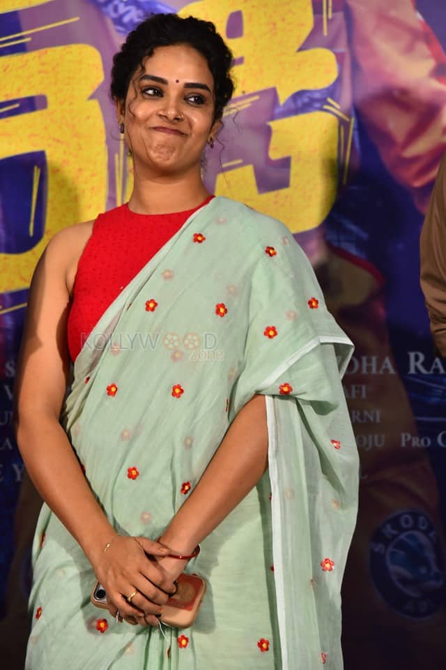 Actress Hari Teja Speech at Nenu Ready Movie Title and Glimpse Launch Event Photos 01