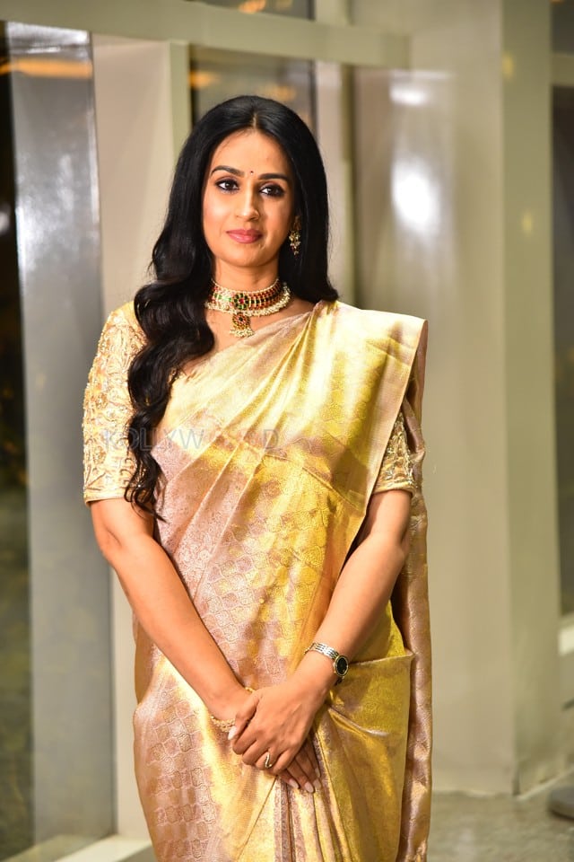 Actress Laya at Thammudu Movie Pre Release Event Photos 11