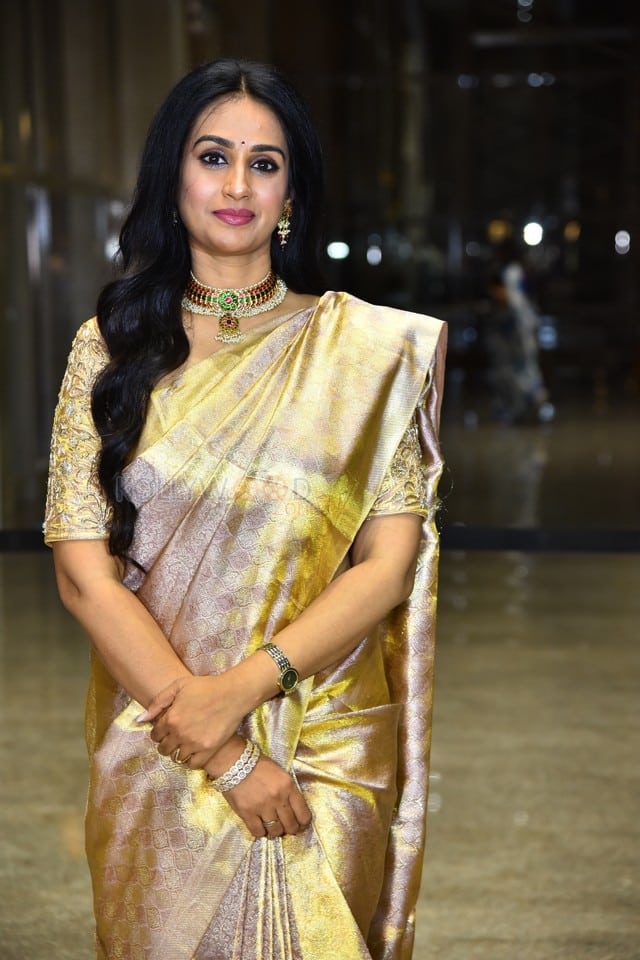 Actress Laya at Thammudu Movie Pre Release Event Photos 13