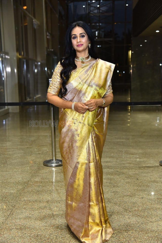 Actress Laya at Thammudu Movie Pre Release Event Photos 15