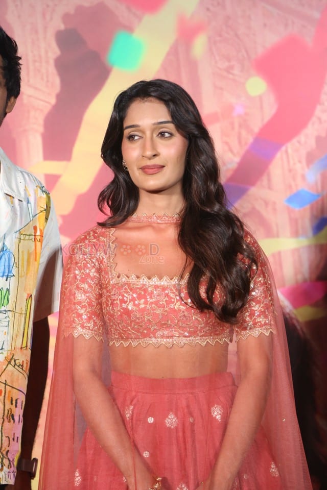 Actress Niharika NM at Mithra Mandali Movie Trailer Launch Pictures 01