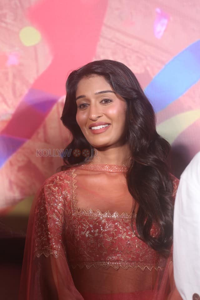 Actress Niharika NM at Mithra Mandali Movie Trailer Launch Pictures 06