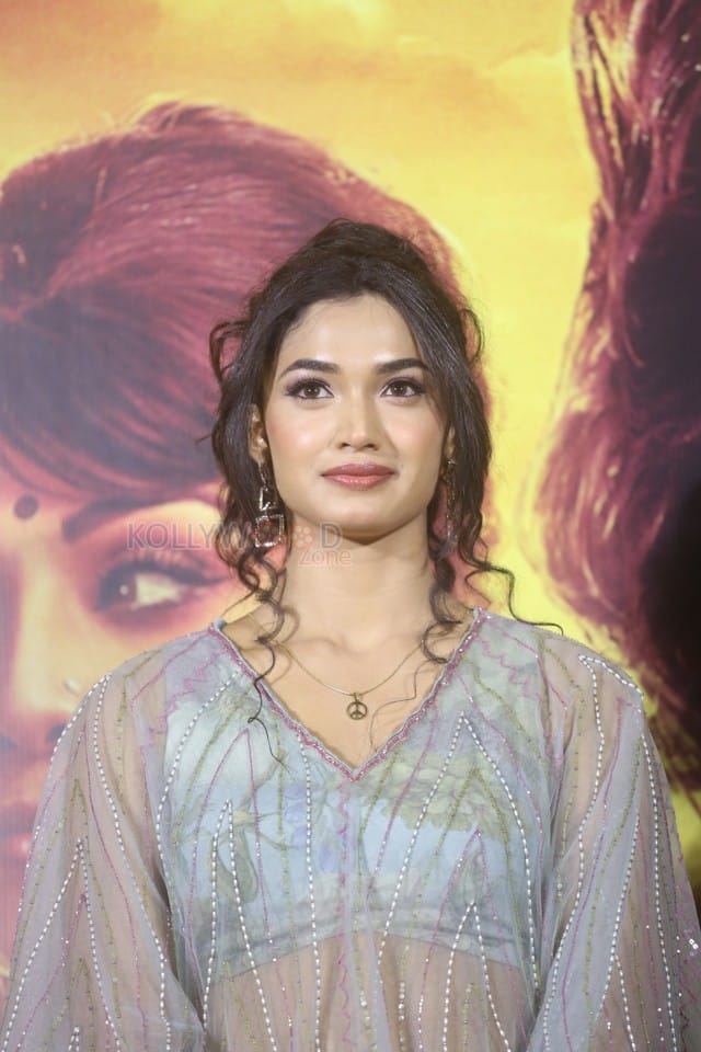 Actress Reeshma Nanaiah at KD The Devil Teaser Launch Event Pictures 21