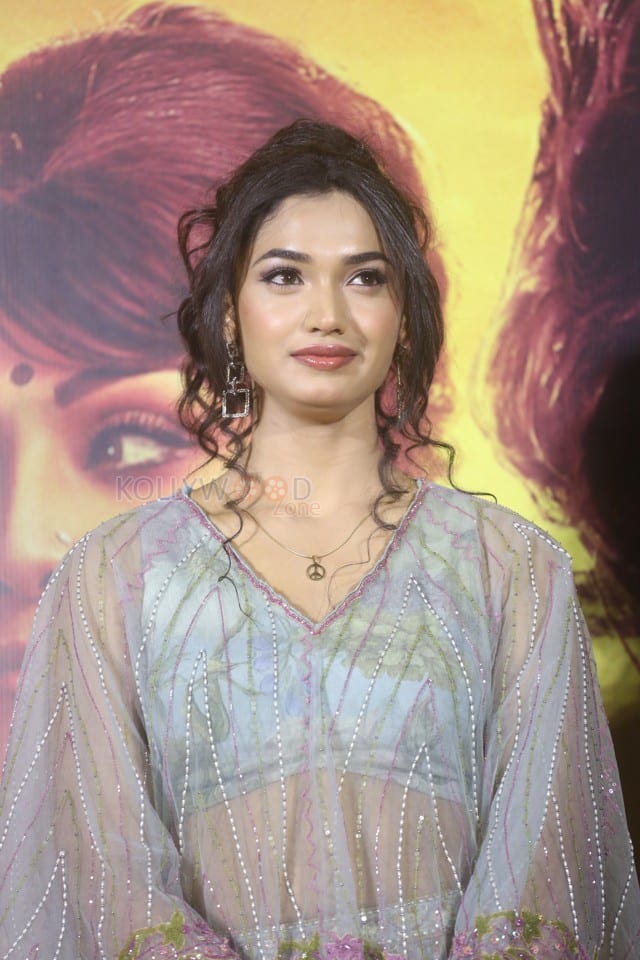 Actress Reeshma Nanaiah at KD The Devil Teaser Launch Event Pictures 22
