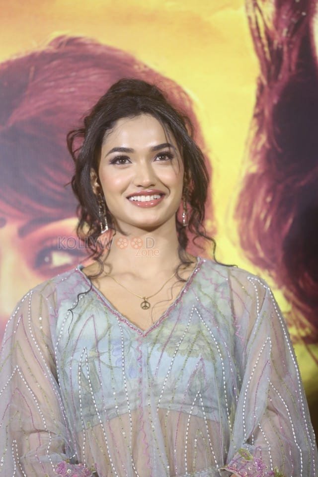 Actress Reeshma Nanaiah at KD The Devil Teaser Launch Event Pictures 28