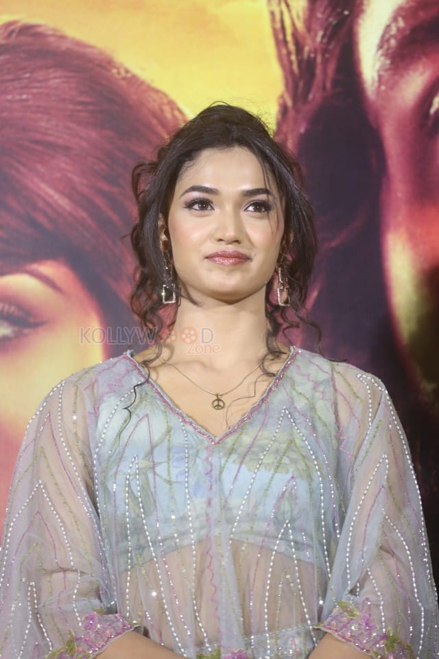 Actress Reeshma Nanaiah at KD The Devil Teaser Launch Event Pictures 29