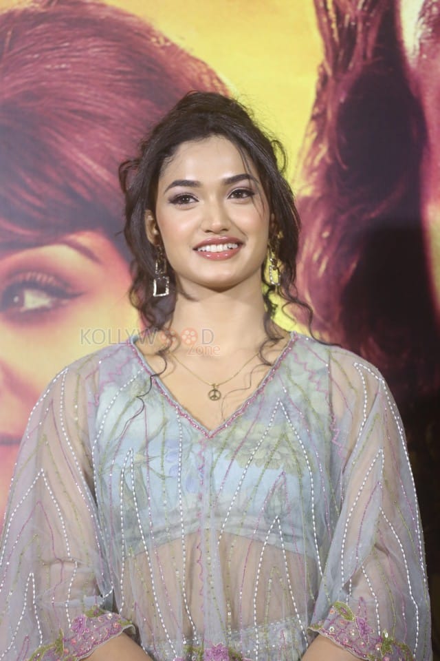 Actress Reeshma Nanaiah at KD The Devil Teaser Launch Event Pictures 30