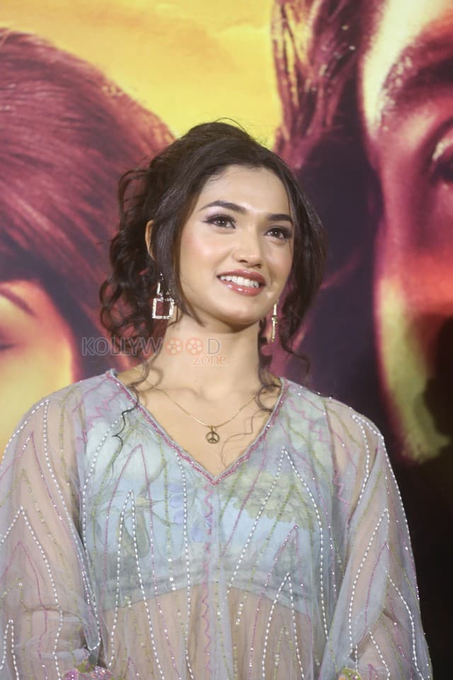 Actress Reeshma Nanaiah at KD The Devil Teaser Launch Event Pictures 32