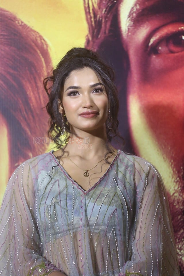 Actress Reeshma Nanaiah at KD The Devil Teaser Launch Event Pictures 33