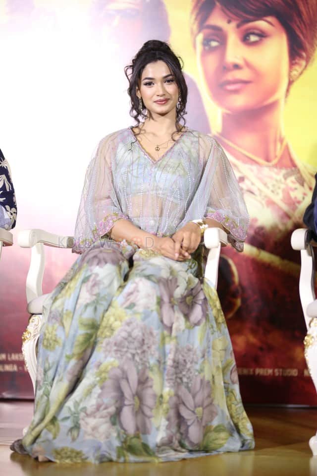 Actress Reeshma Nanaiah at KD The Devil Teaser Launch Event Pictures 34