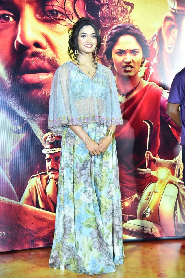 Actress Reeshma Nanaiah at KD The Devil Teaser Launch Event Pictures 43