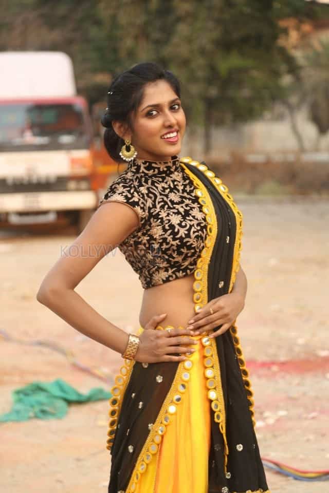 Actress Charishma Shreekar At Ala Nenu Ila Nuvvu Opening Event Photos 08
