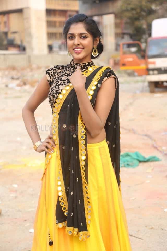 Actress Charishma Shreekar At Ala Nenu Ila Nuvvu Opening Event Photos 14