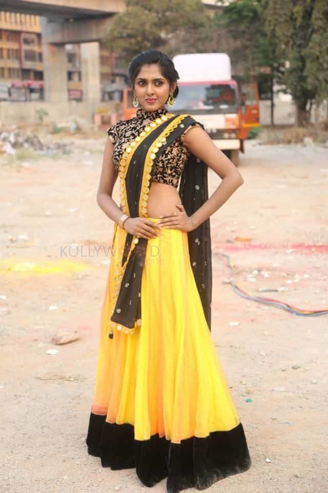 Actress Charishma Shreekar At Ala Nenu Ila Nuvvu Opening Event Photos 17