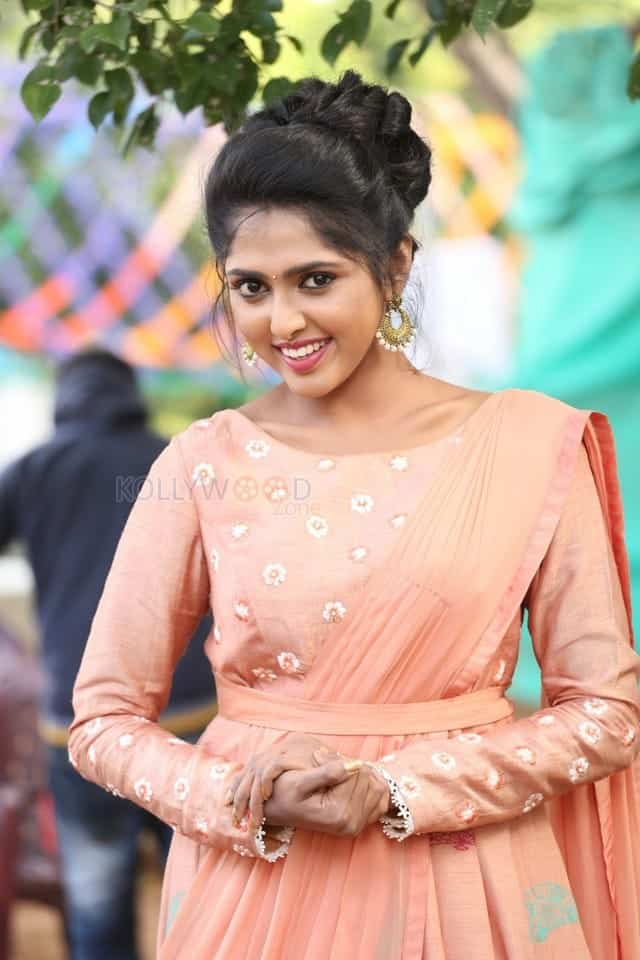 Actress Charishma Shreekar At Dadi Movie Launch Photos 20